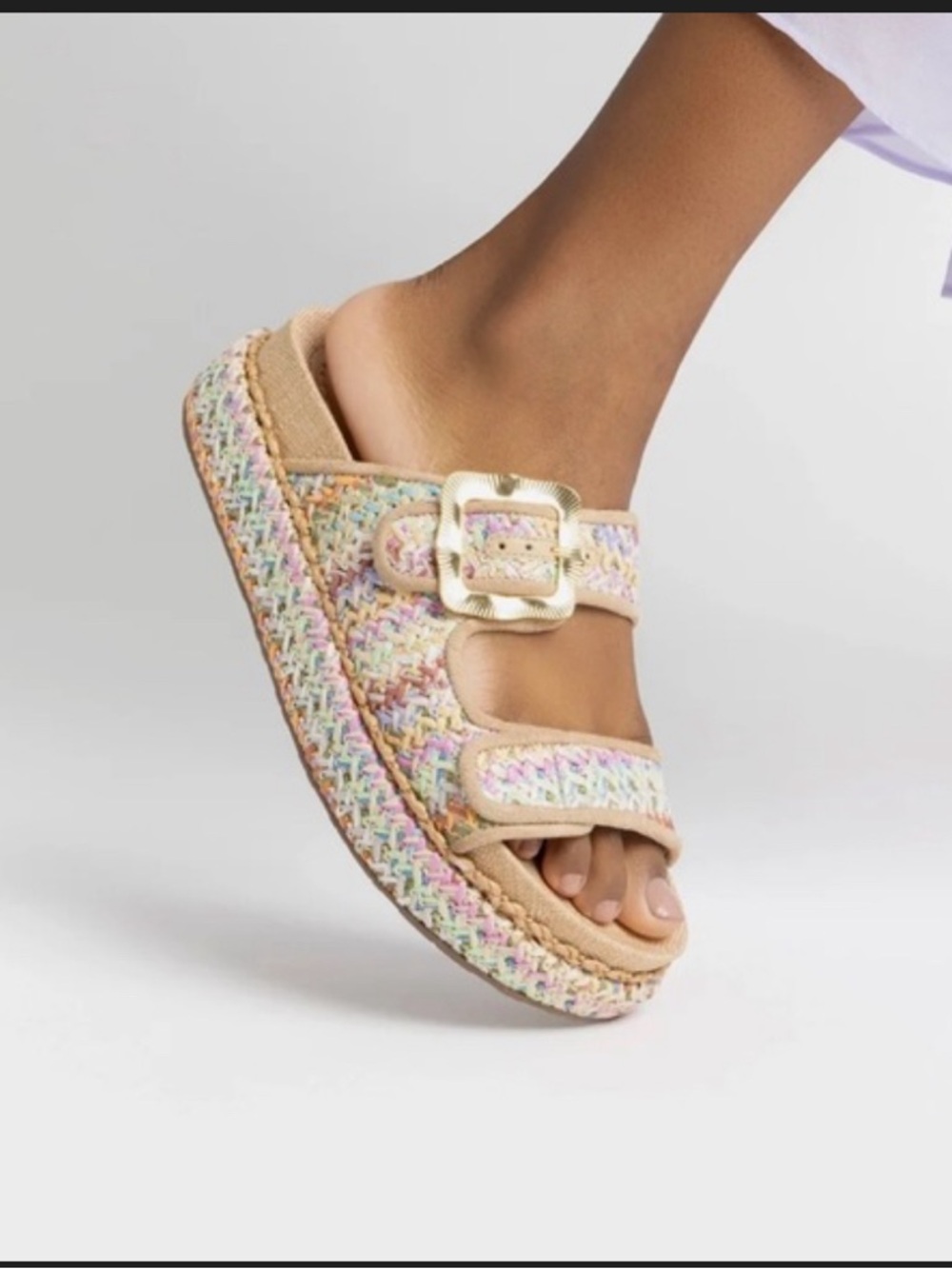 Larroude Maui Slide Sz 8.5